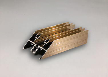 Gold Silver Color Anodized Aluminum Profiles Extruded Aluminum T Slot