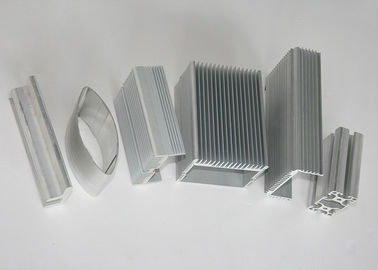 Oxidation Resistance Mill Finish Aluminum Extrusion , Circular Aluminum Extrusions