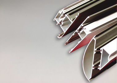 Heat Insulation Thermally Broken Aluminium Windows 6063 6061 Alloy Temper